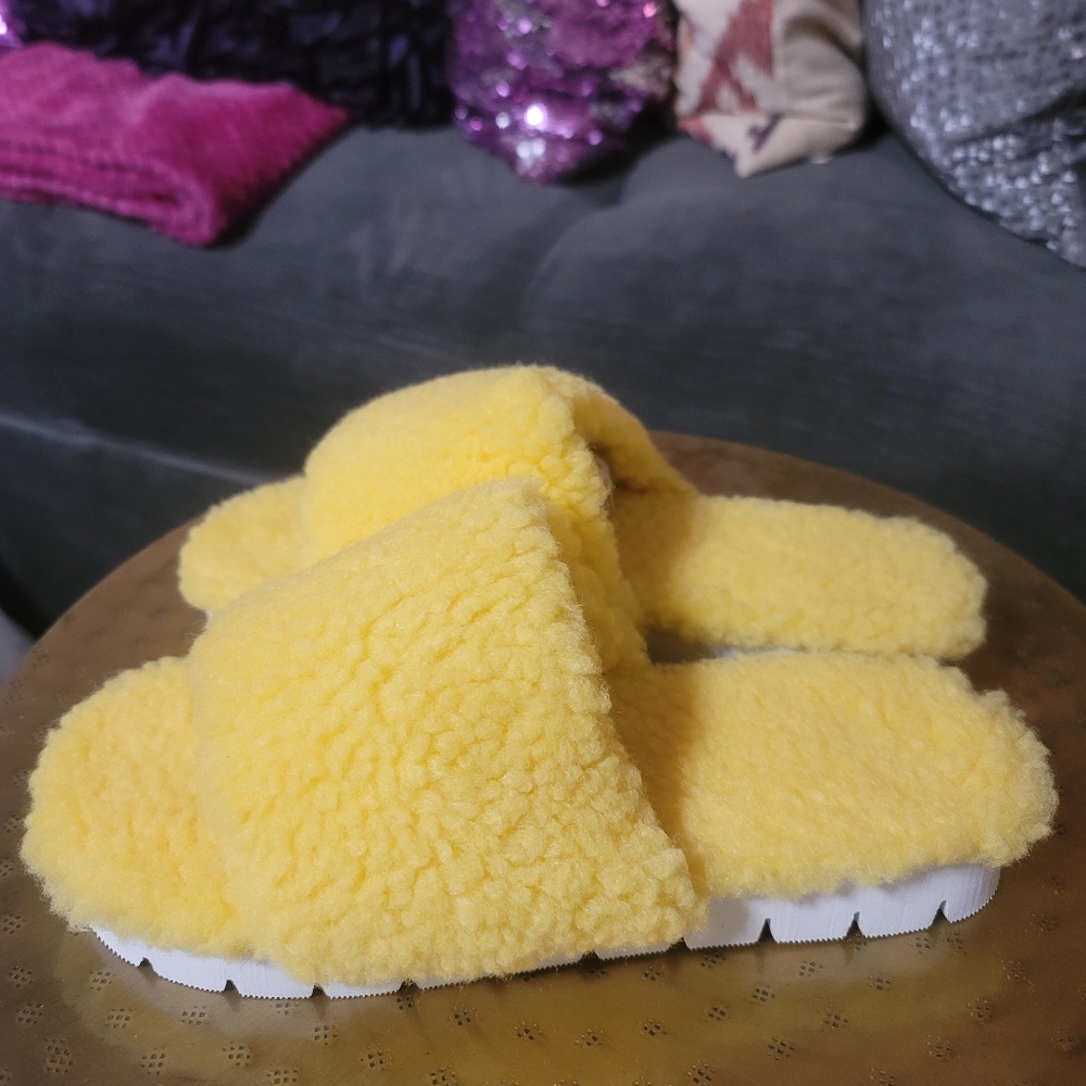 Yellow fur slides